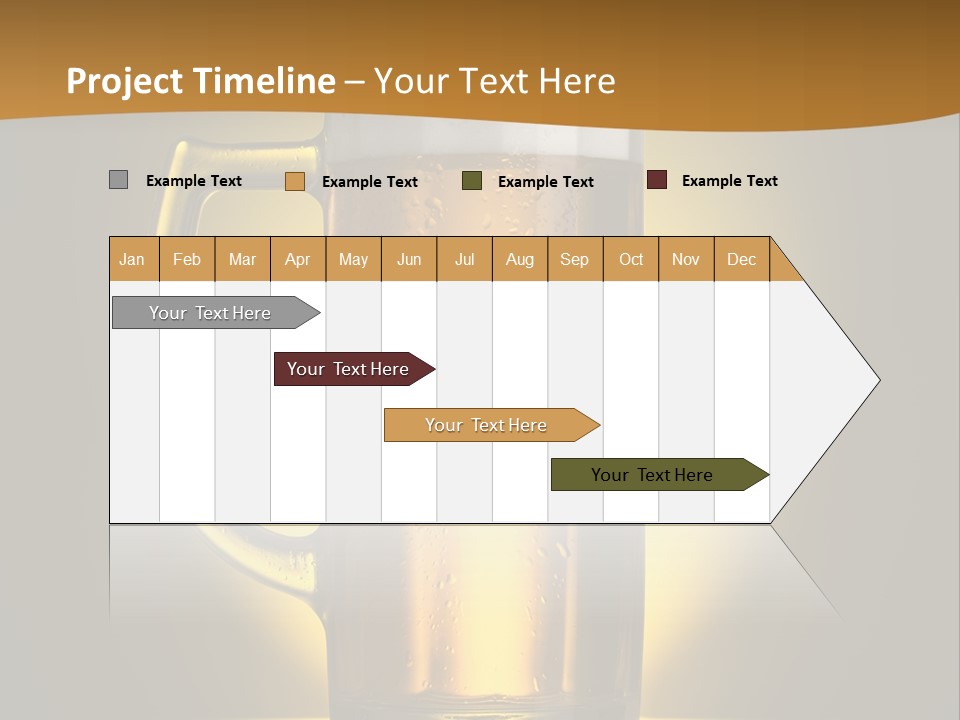 Over Yellow Foam PowerPoint Template