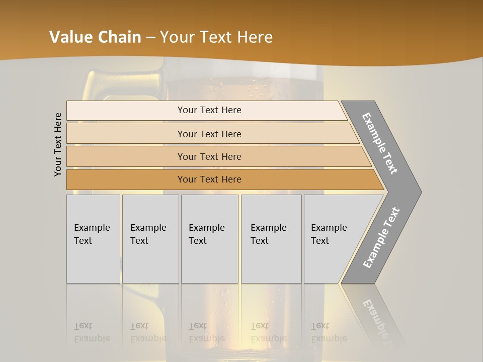 Over Yellow Foam PowerPoint Template