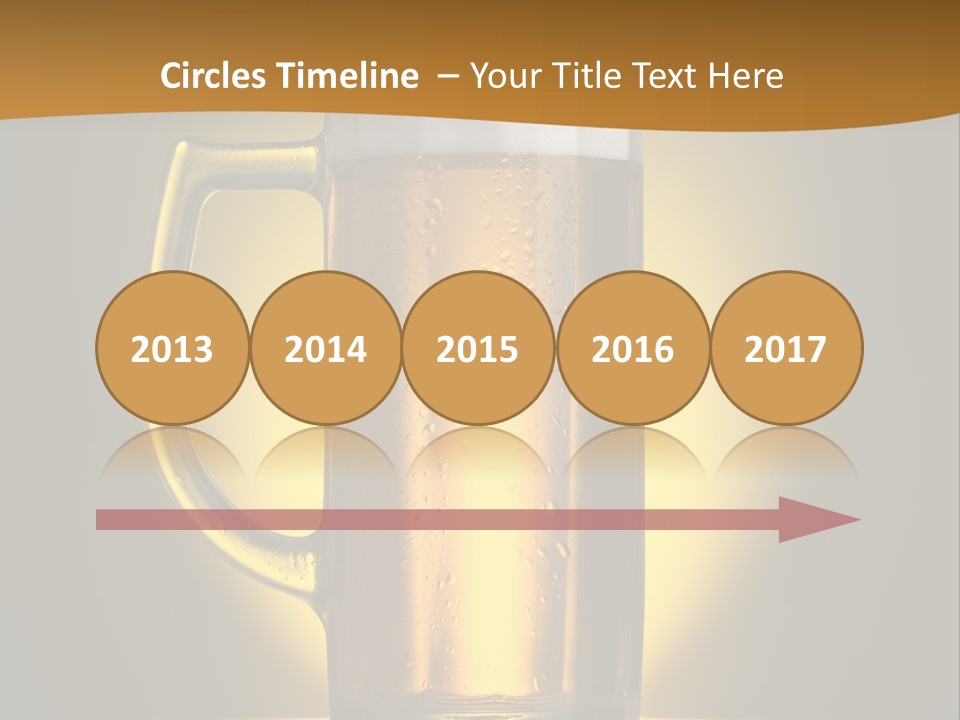 Over Yellow Foam PowerPoint Template