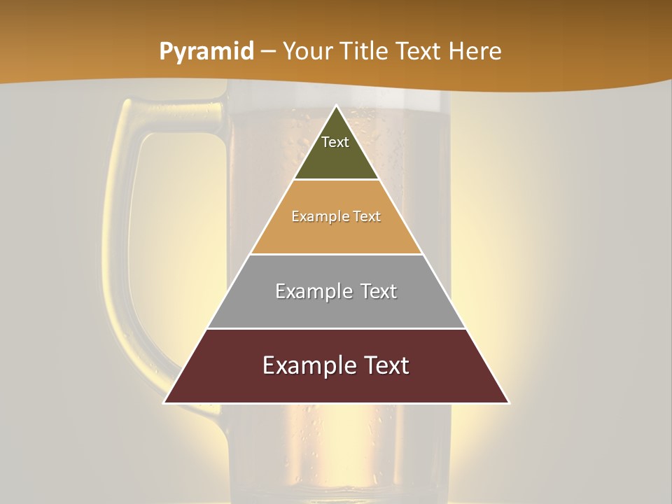 Over Yellow Foam PowerPoint Template