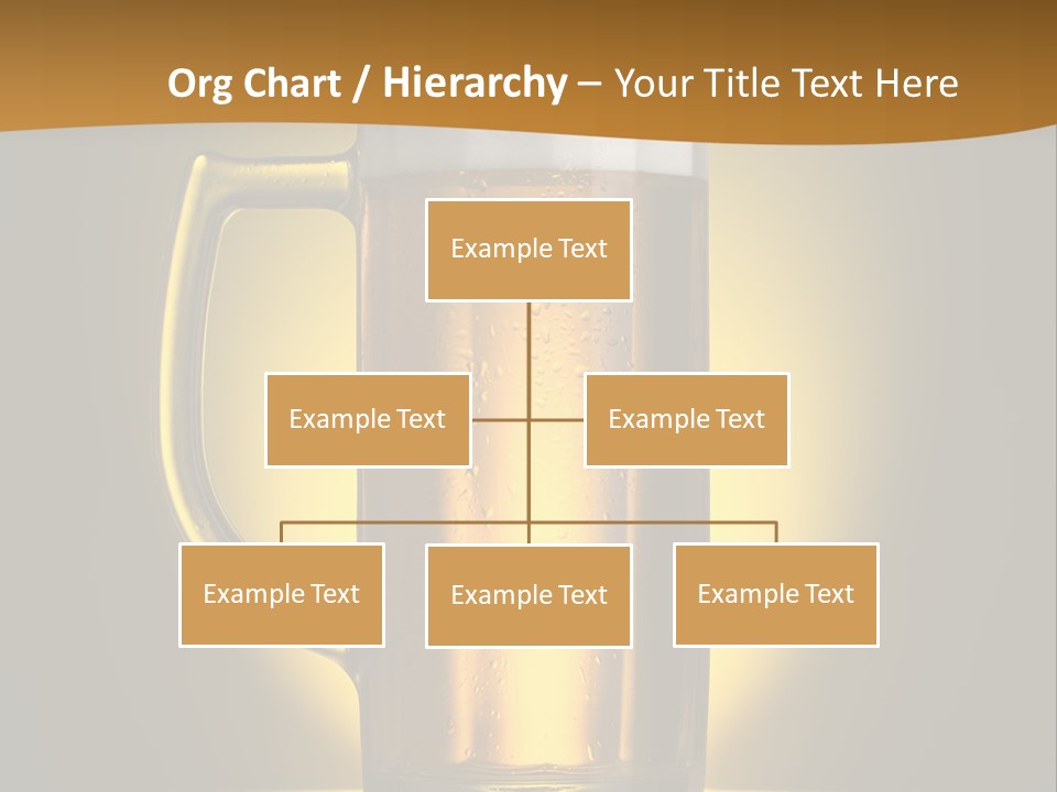 Over Yellow Foam PowerPoint Template
