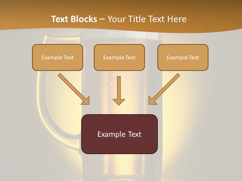 Over Yellow Foam PowerPoint Template
