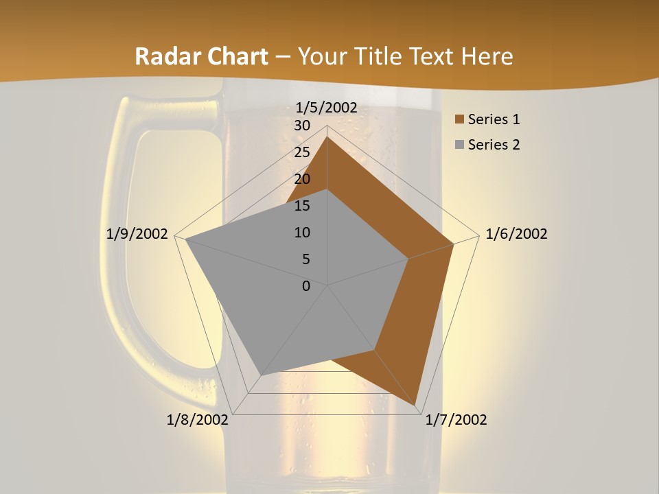 Over Yellow Foam PowerPoint Template
