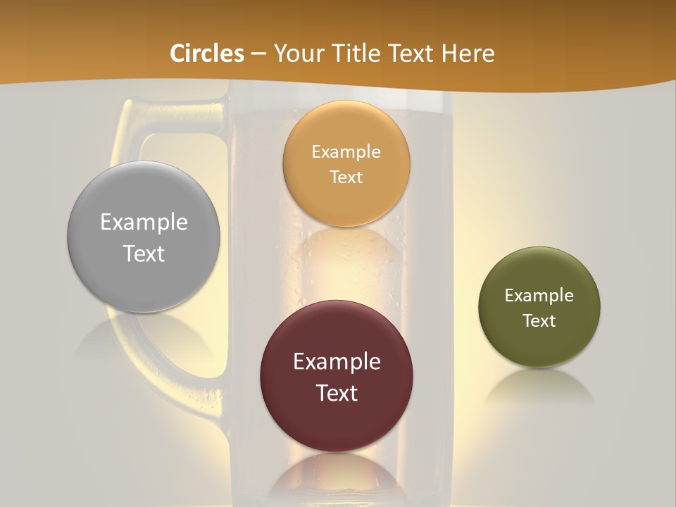 Over Yellow Foam PowerPoint Template