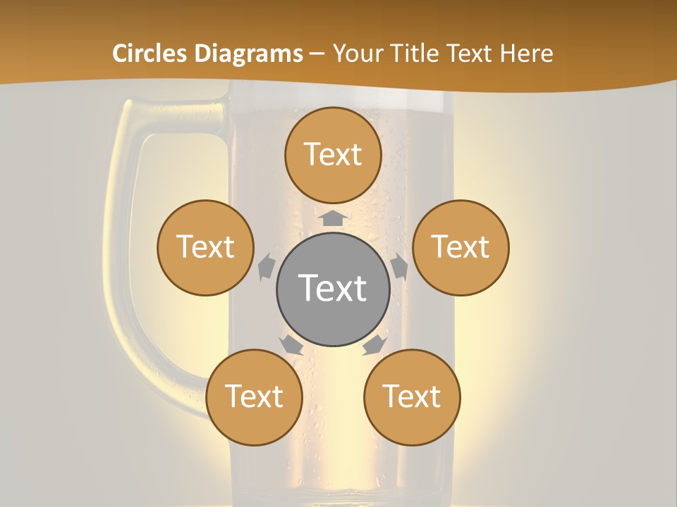 Over Yellow Foam PowerPoint Template