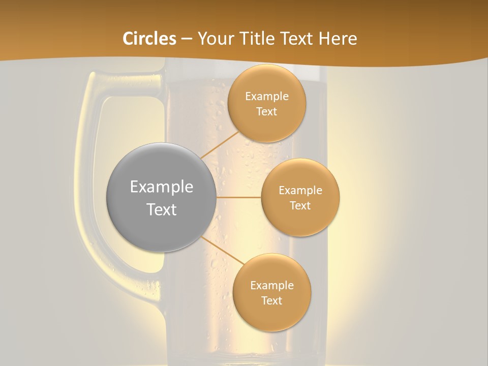 Over Yellow Foam PowerPoint Template
