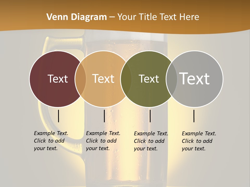 Over Yellow Foam PowerPoint Template