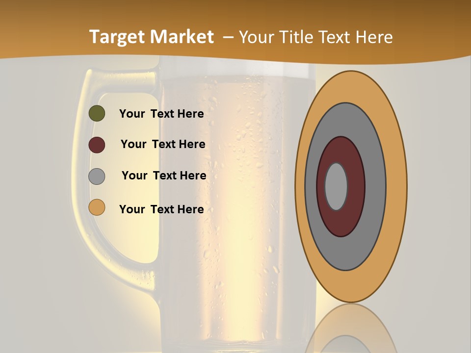 Over Yellow Foam PowerPoint Template