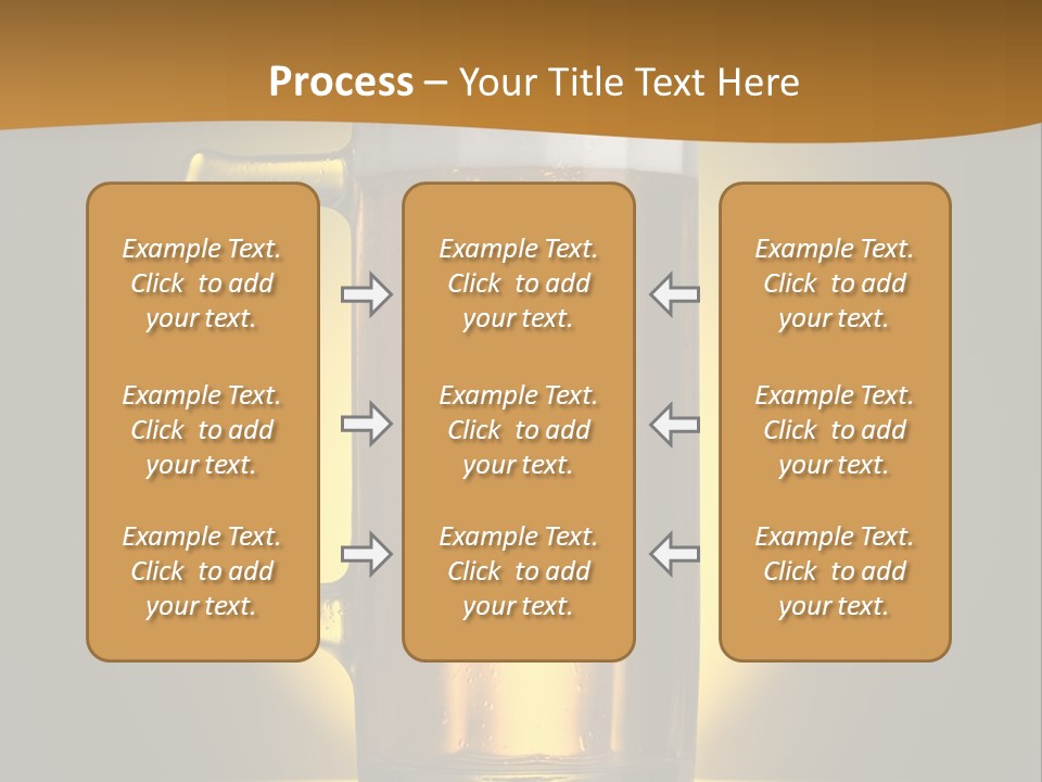 Over Yellow Foam PowerPoint Template