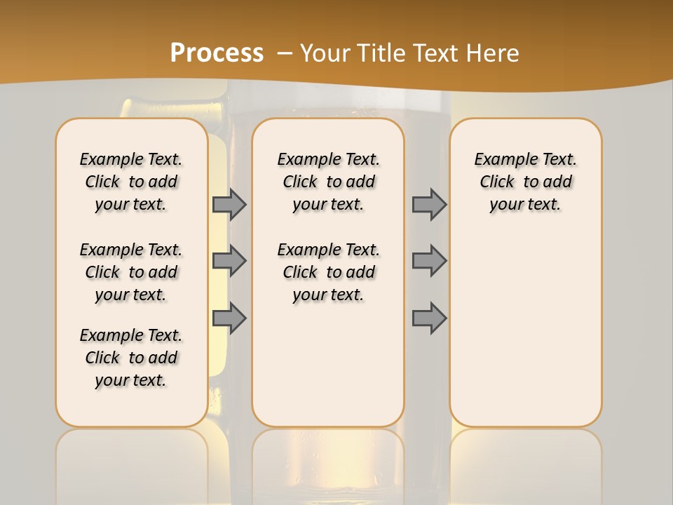 Over Yellow Foam PowerPoint Template