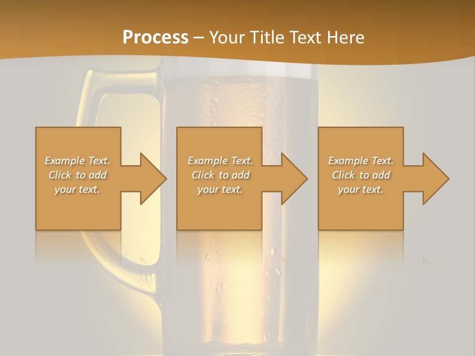 Over Yellow Foam PowerPoint Template
