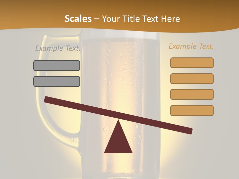 Over Yellow Foam PowerPoint Template