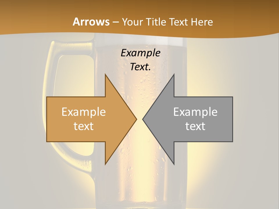 Over Yellow Foam PowerPoint Template