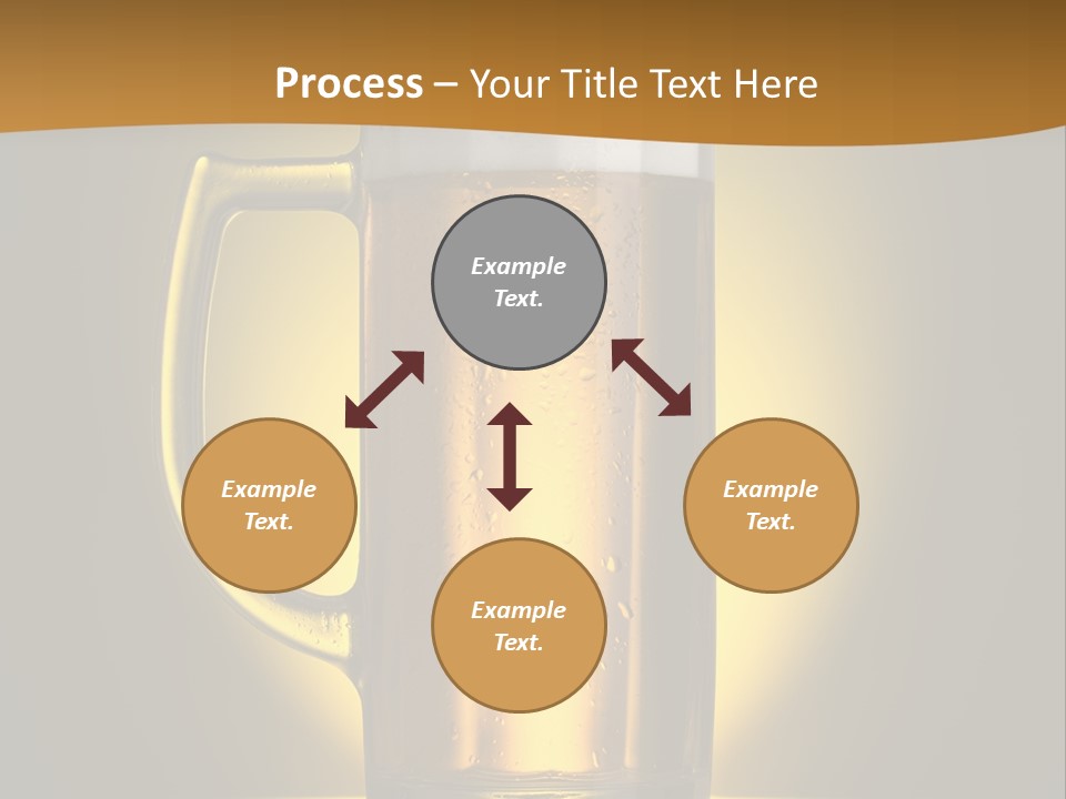 Over Yellow Foam PowerPoint Template