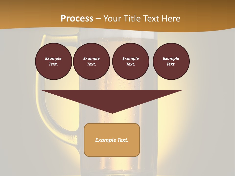 Over Yellow Foam PowerPoint Template