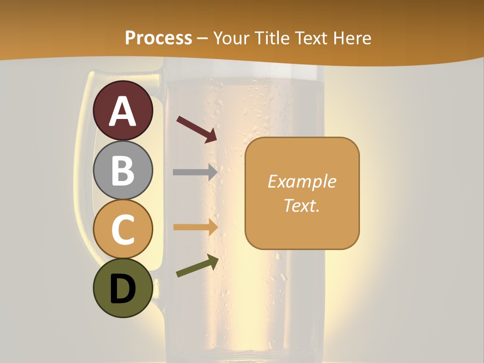Over Yellow Foam PowerPoint Template
