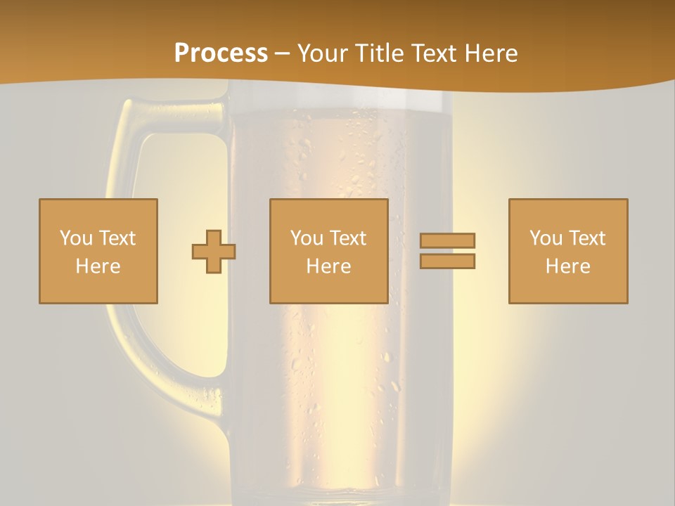 Over Yellow Foam PowerPoint Template