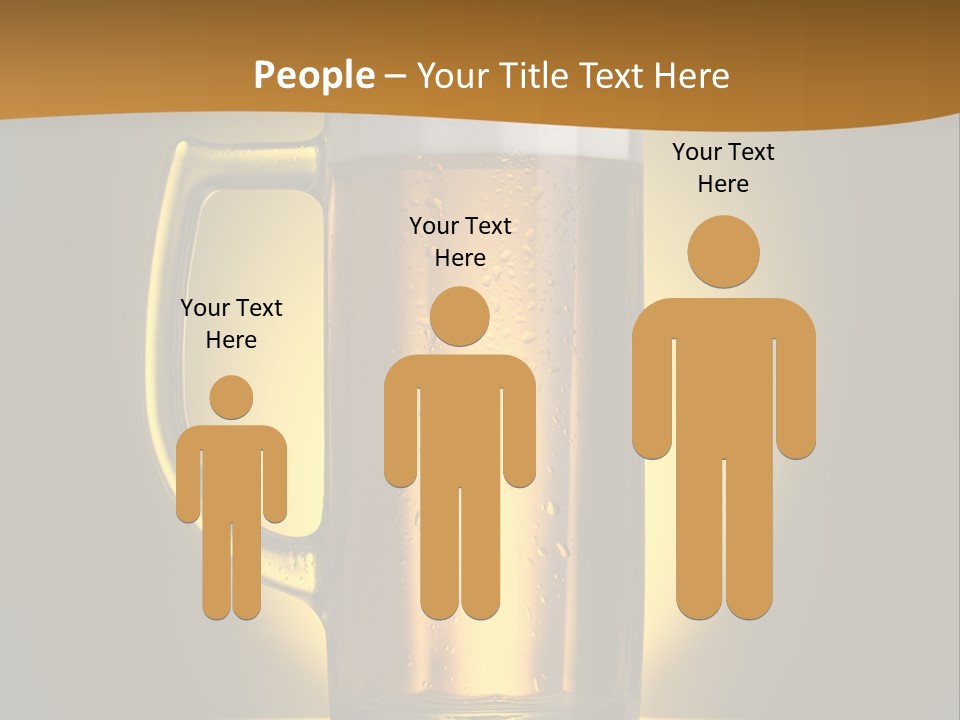 Over Yellow Foam PowerPoint Template