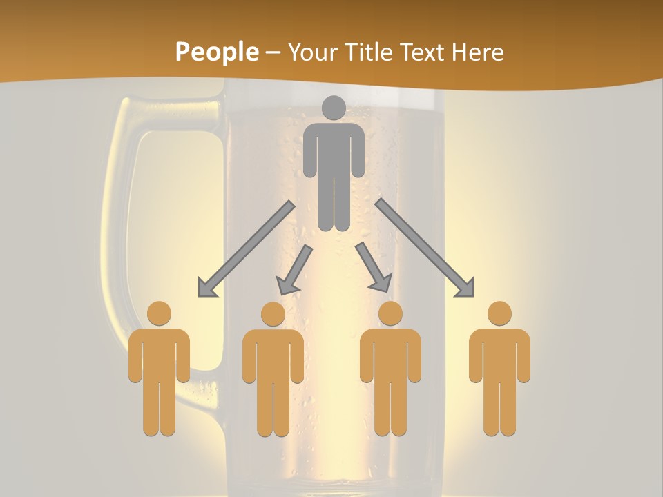 Over Yellow Foam PowerPoint Template