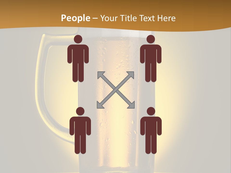 Over Yellow Foam PowerPoint Template