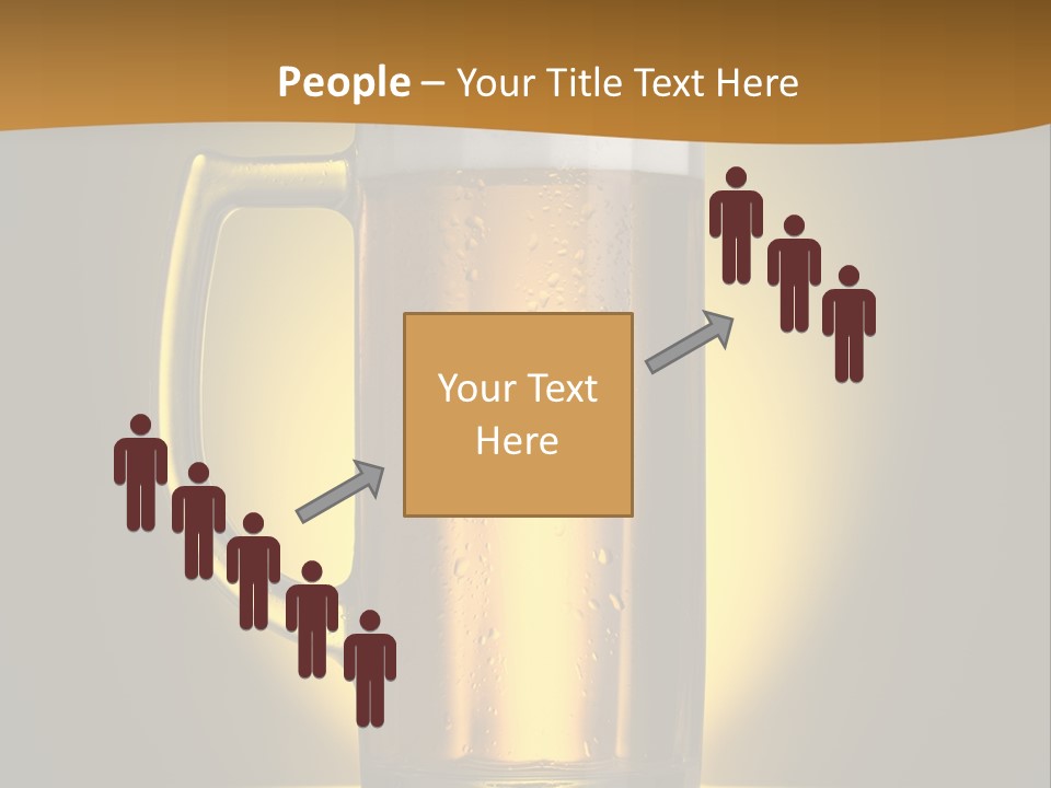 Over Yellow Foam PowerPoint Template