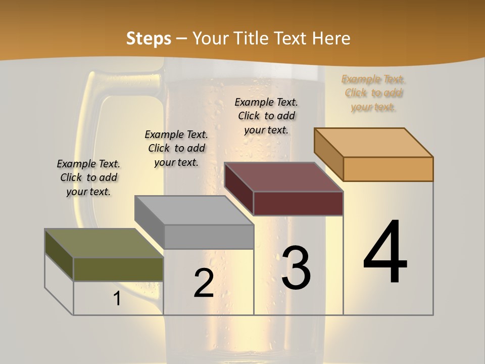 Over Yellow Foam PowerPoint Template