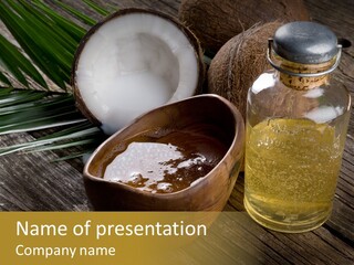 Coco Spa Aroma PowerPoint Template