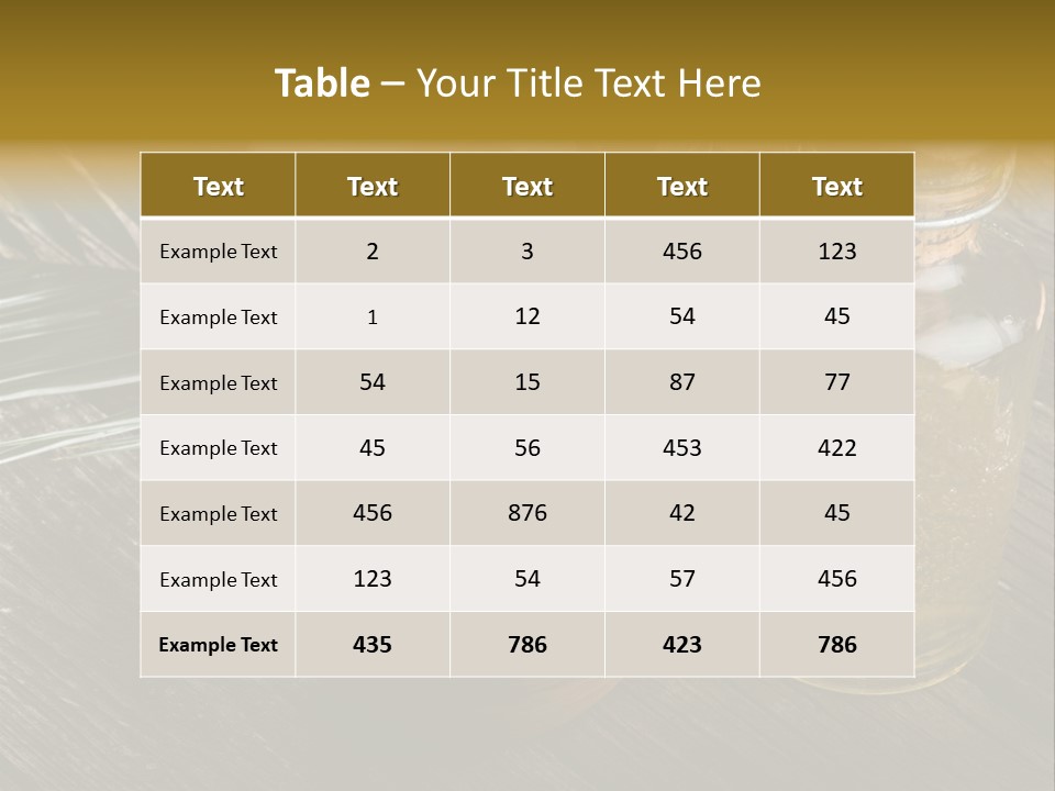 Coco Spa Aroma PowerPoint Template