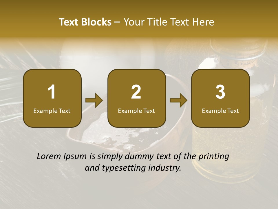 Coco Spa Aroma PowerPoint Template