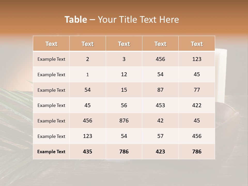 Wellness Spa Lifestyles PowerPoint Template