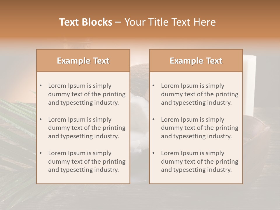 Wellness Spa Lifestyles PowerPoint Template