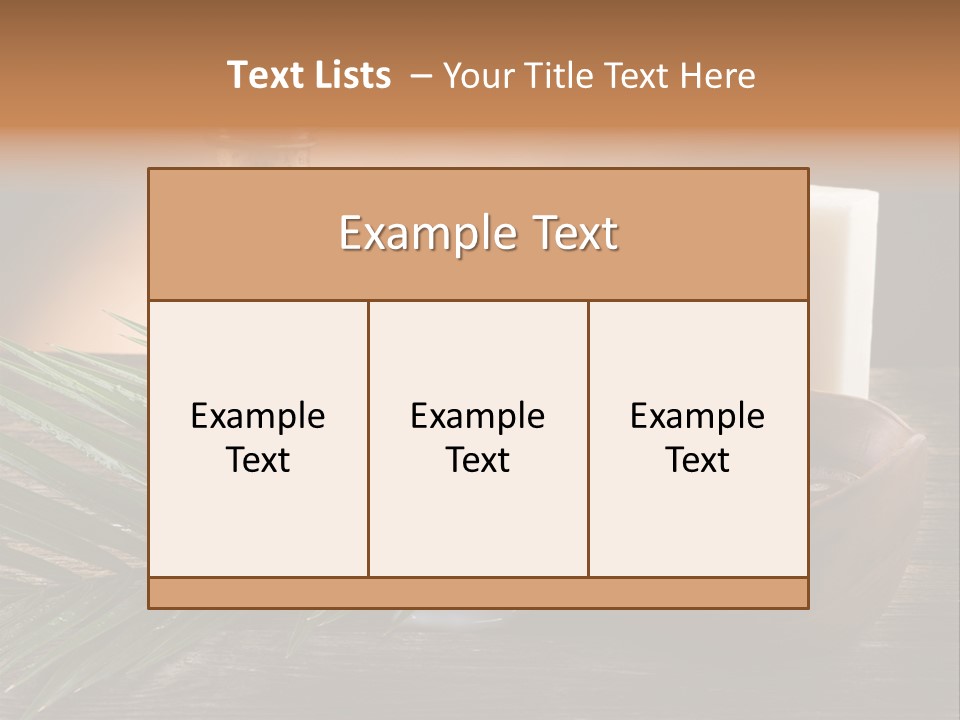 Wellness Spa Lifestyles PowerPoint Template