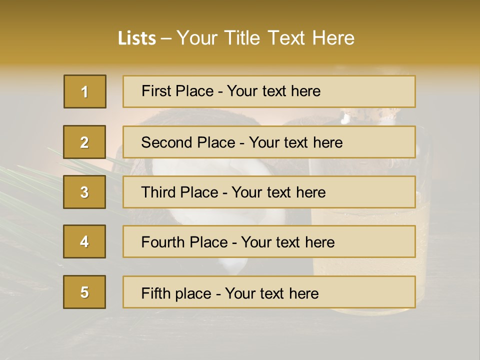 Milk Therapy Beauty PowerPoint Template