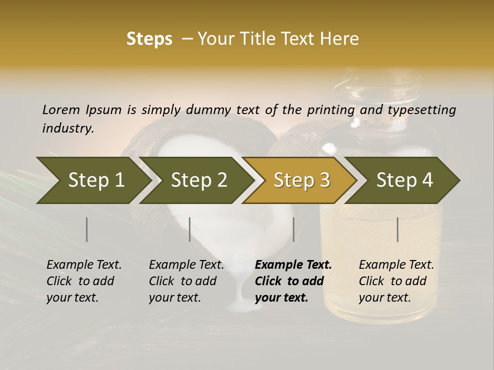 Milk Therapy Beauty PowerPoint Template