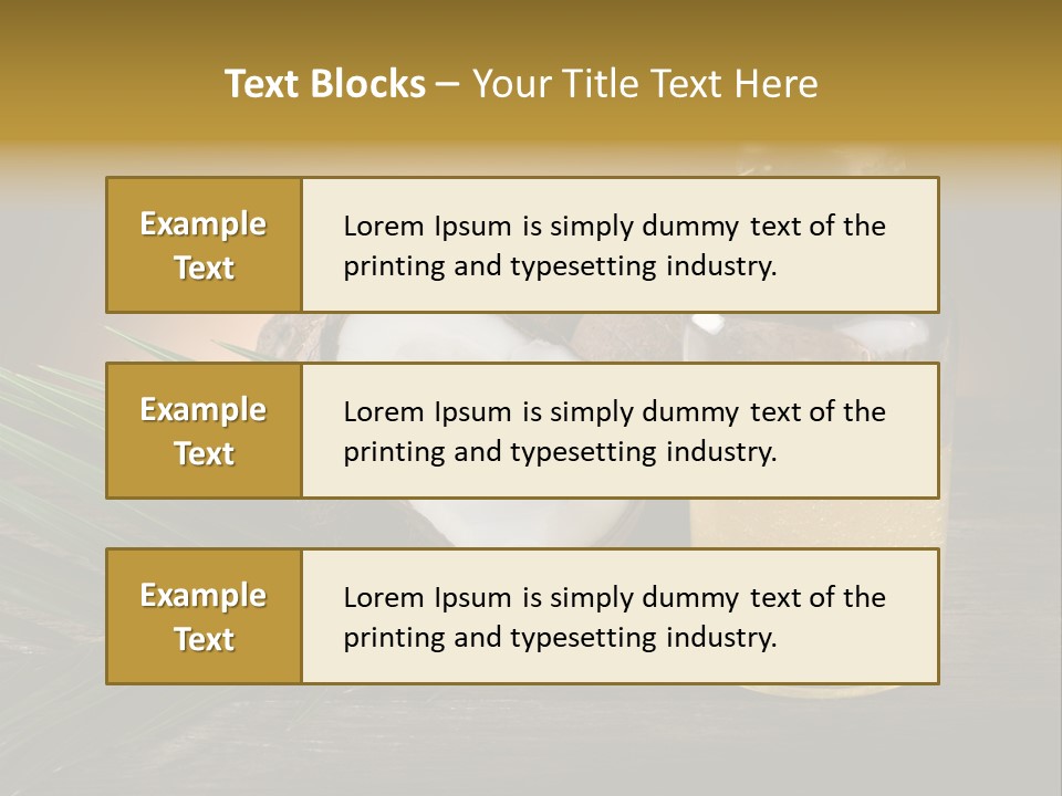 Milk Therapy Beauty PowerPoint Template