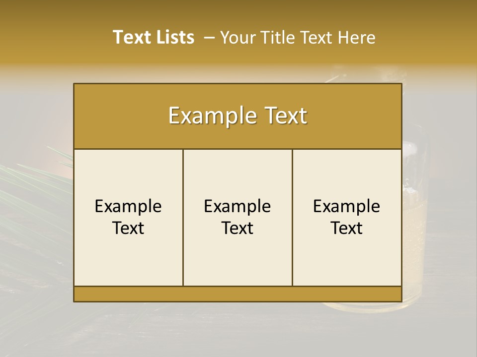 Milk Therapy Beauty PowerPoint Template