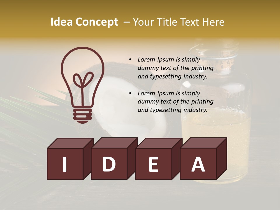 Milk Therapy Beauty PowerPoint Template