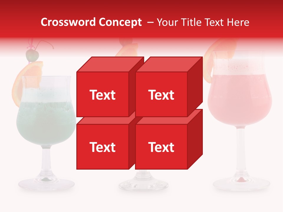 Sweet Bar Wet PowerPoint Template