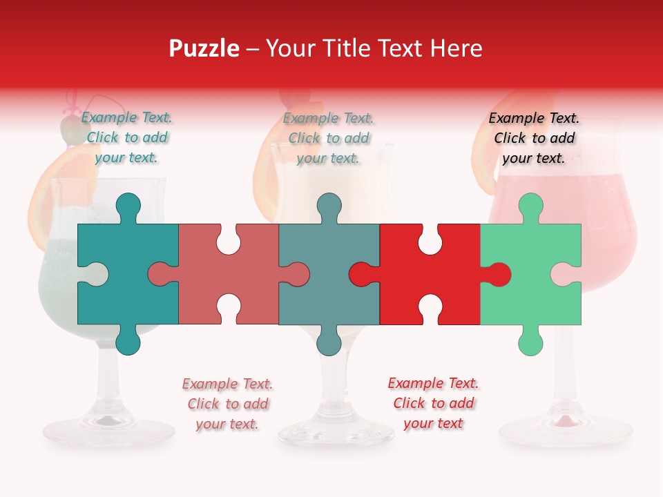 Sweet Bar Wet PowerPoint Template