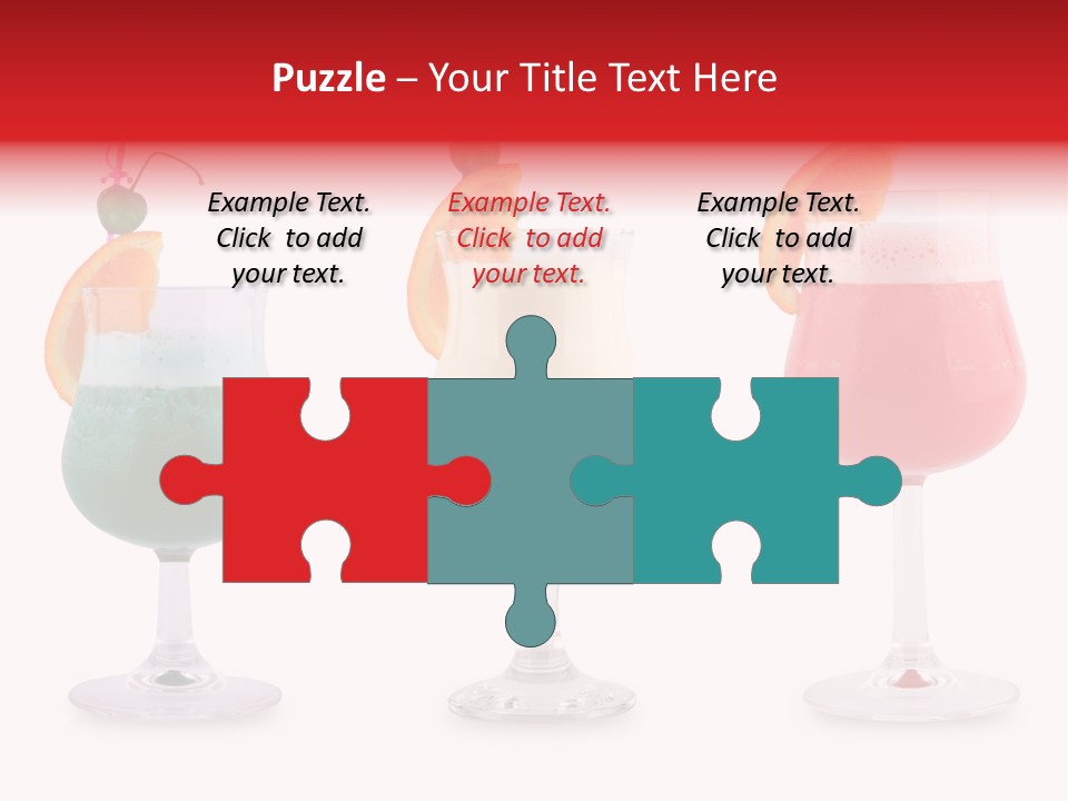 Sweet Bar Wet PowerPoint Template