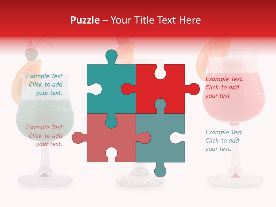 Sweet Bar Wet PowerPoint Template