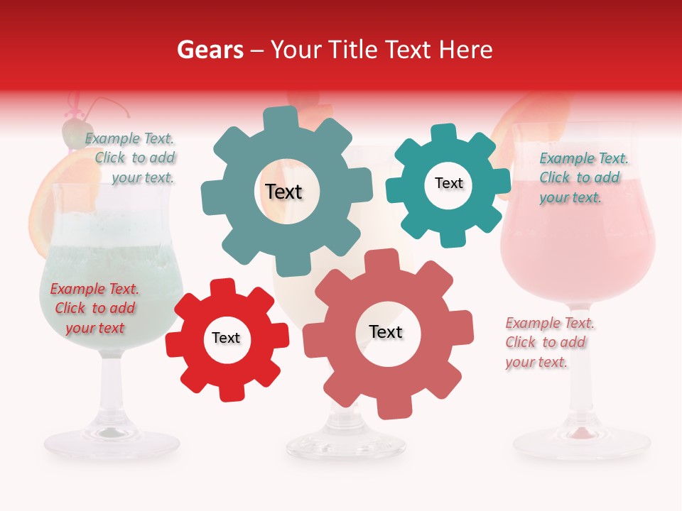 Sweet Bar Wet PowerPoint Template