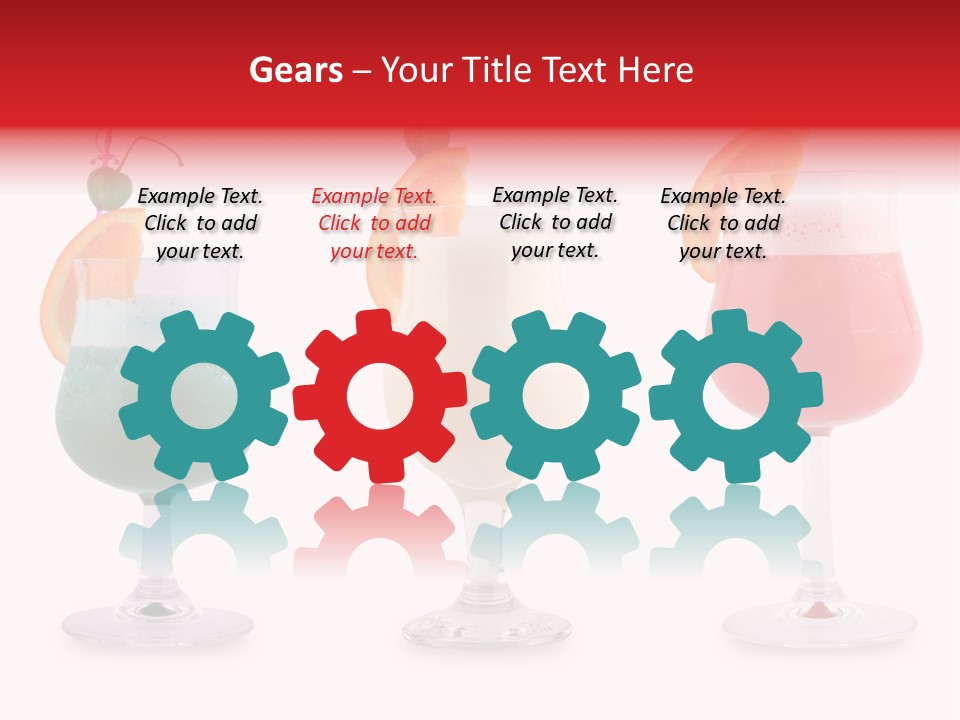 Sweet Bar Wet PowerPoint Template