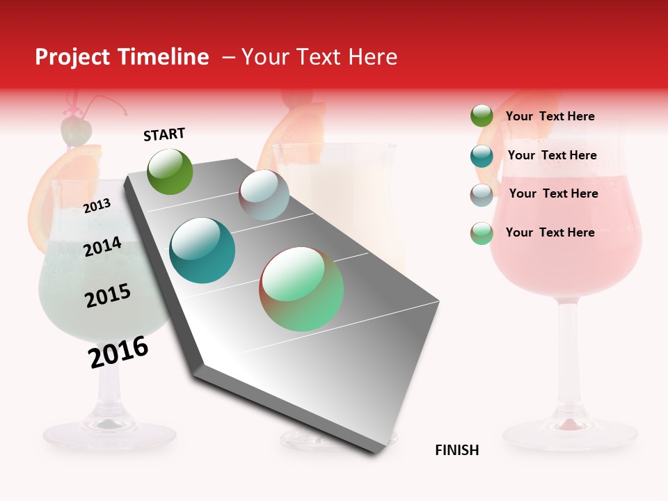 Sweet Bar Wet PowerPoint Template
