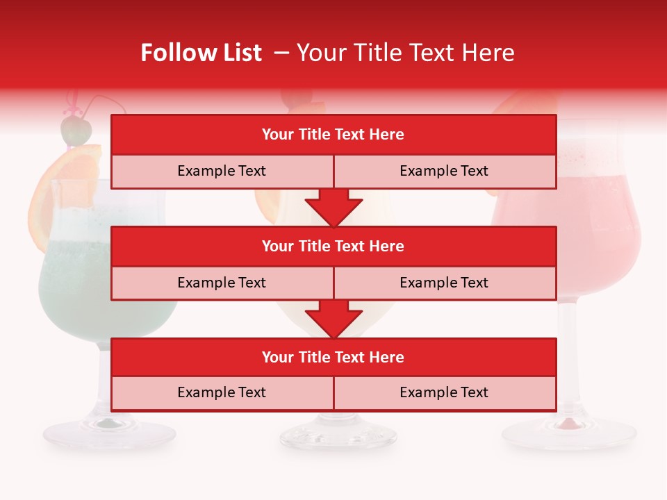 Sweet Bar Wet PowerPoint Template