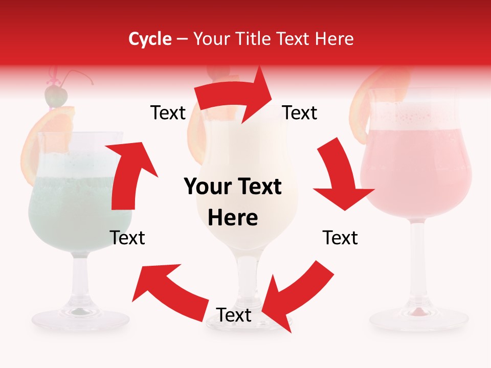 Sweet Bar Wet PowerPoint Template