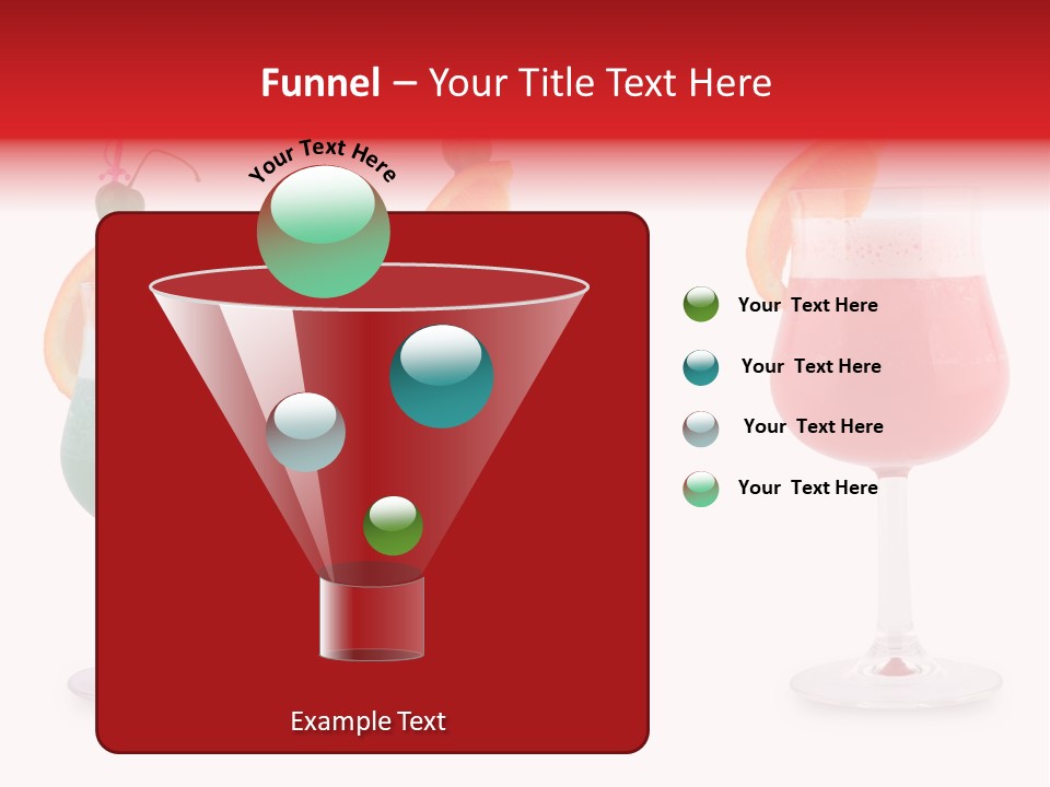 Sweet Bar Wet PowerPoint Template