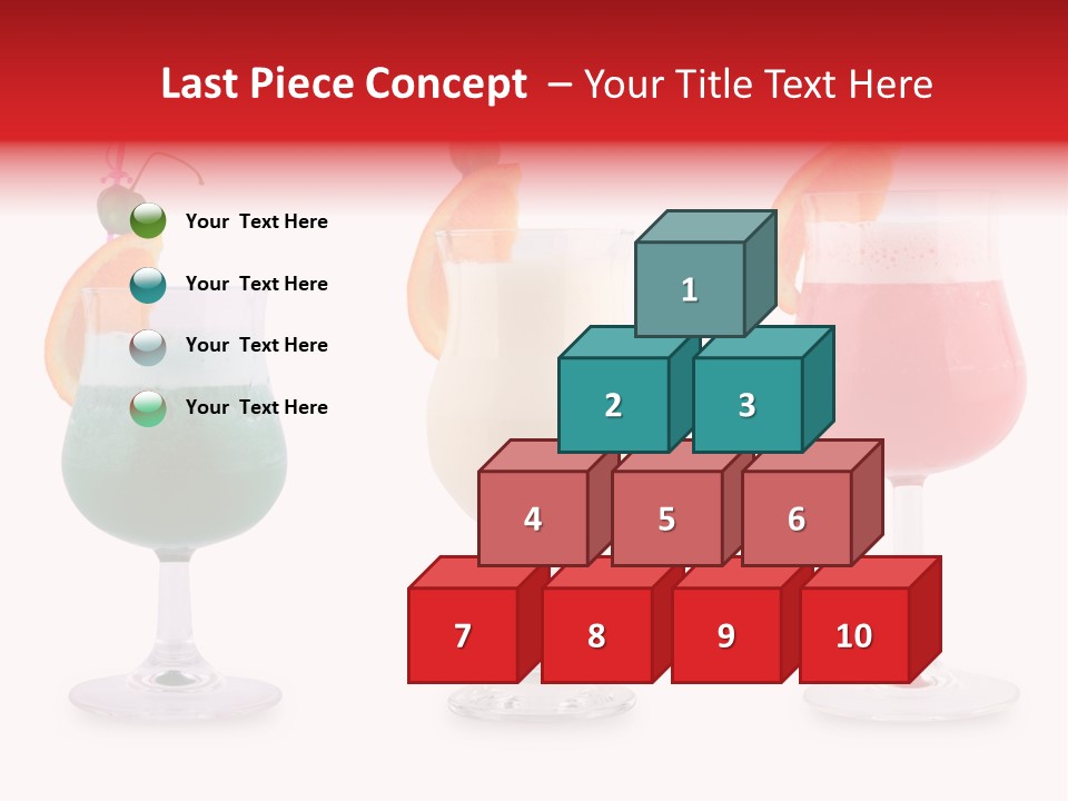 Sweet Bar Wet PowerPoint Template