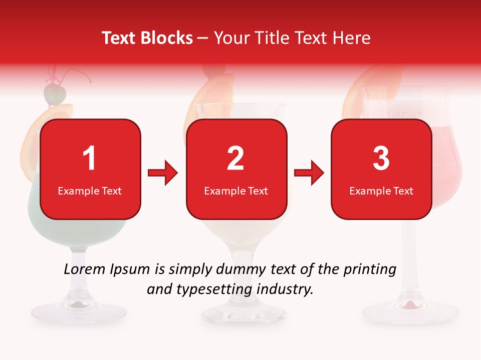 Sweet Bar Wet PowerPoint Template