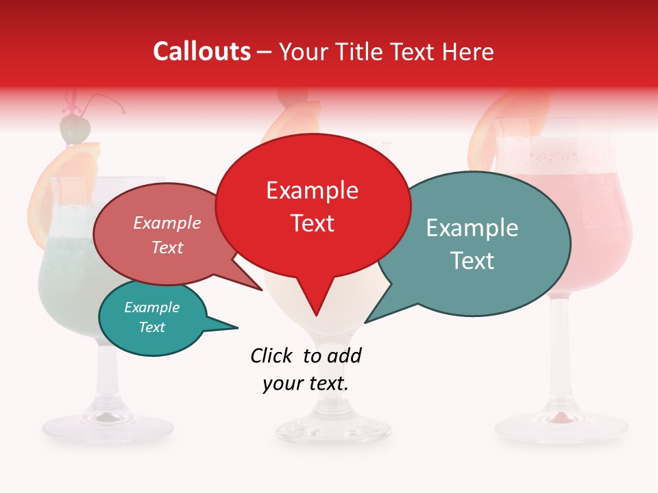 Sweet Bar Wet PowerPoint Template